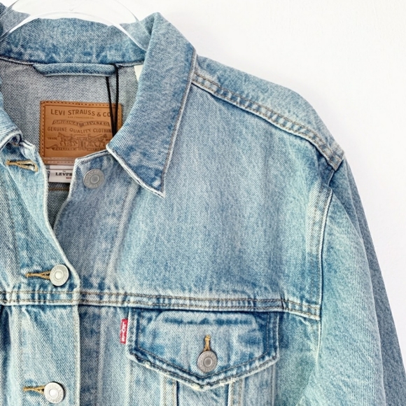*SOLD*Levi's trucker Jean jacket Size S NWT - Picture 6 of 12